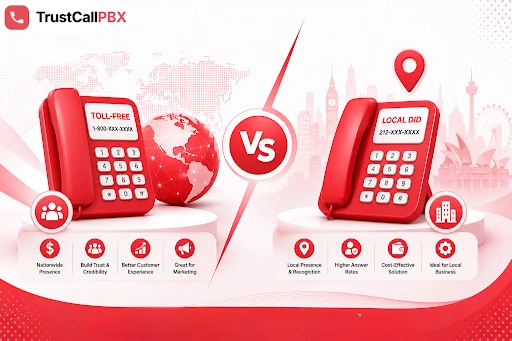 Toll-Free Numbers by Region