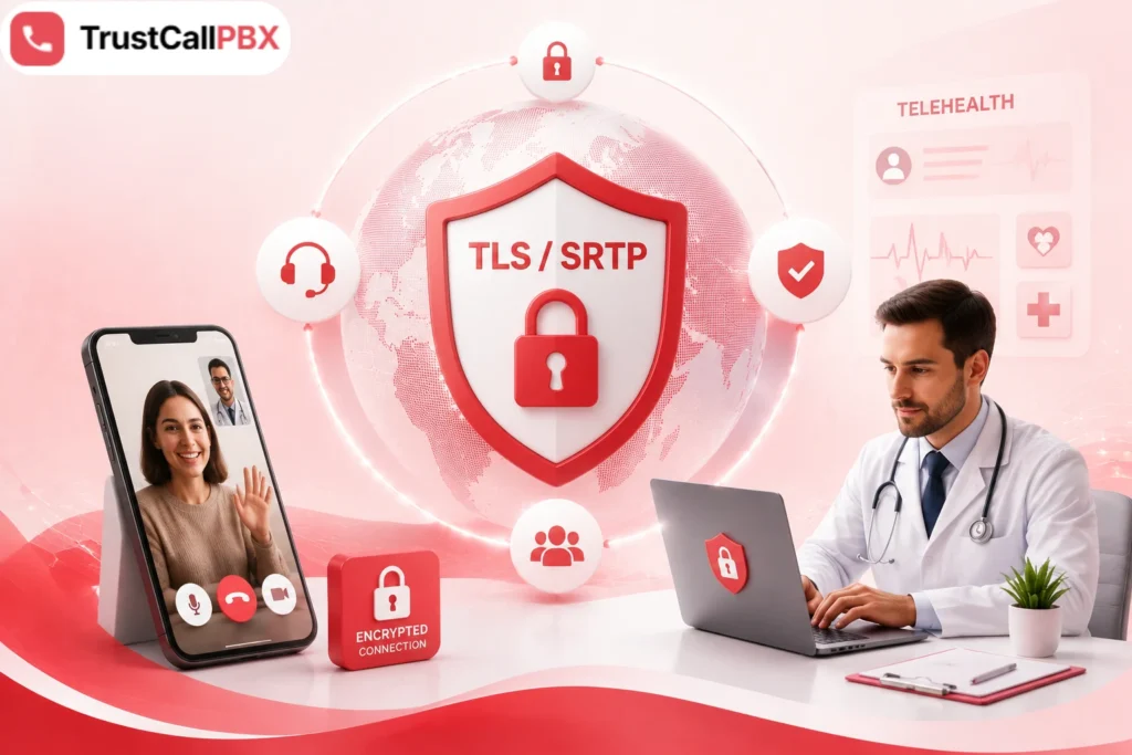 Why Healthcare Providers Need TLS/SRTP Encrypted VoIP for Telehealth